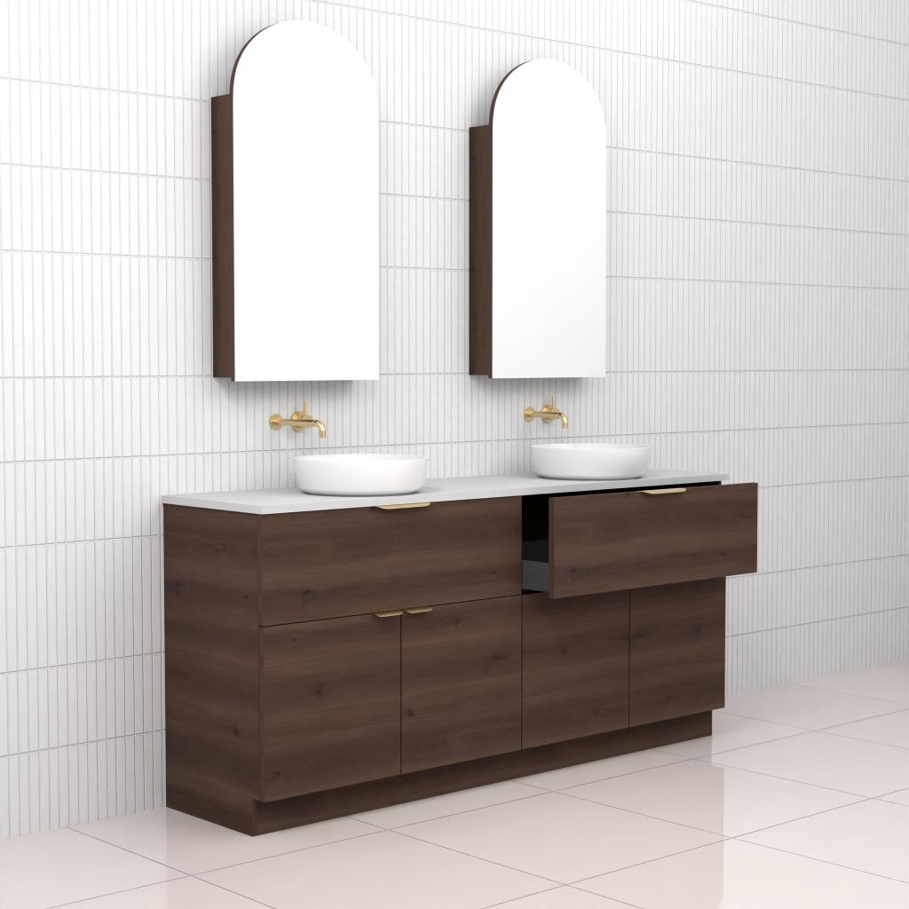 Marlee - 1800mm Chestnut Freestanding Vanity