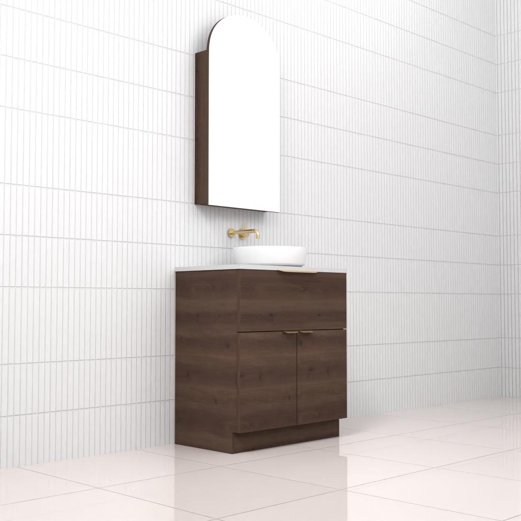 Marlee - 750mm Chestnut Freestanding Vanity