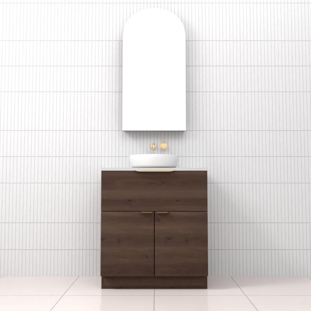 Marlee - 750mm Chestnut Freestanding Vanity