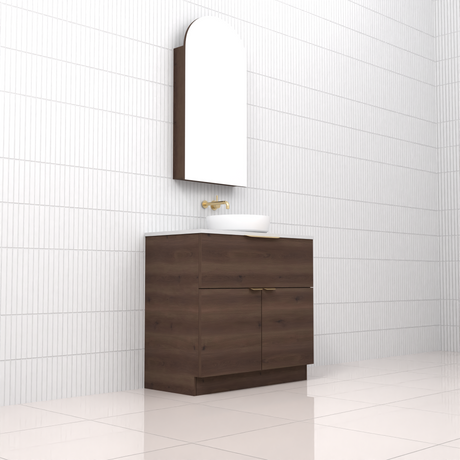 Marlee - 900mm Chestnut Freestanding Vanity