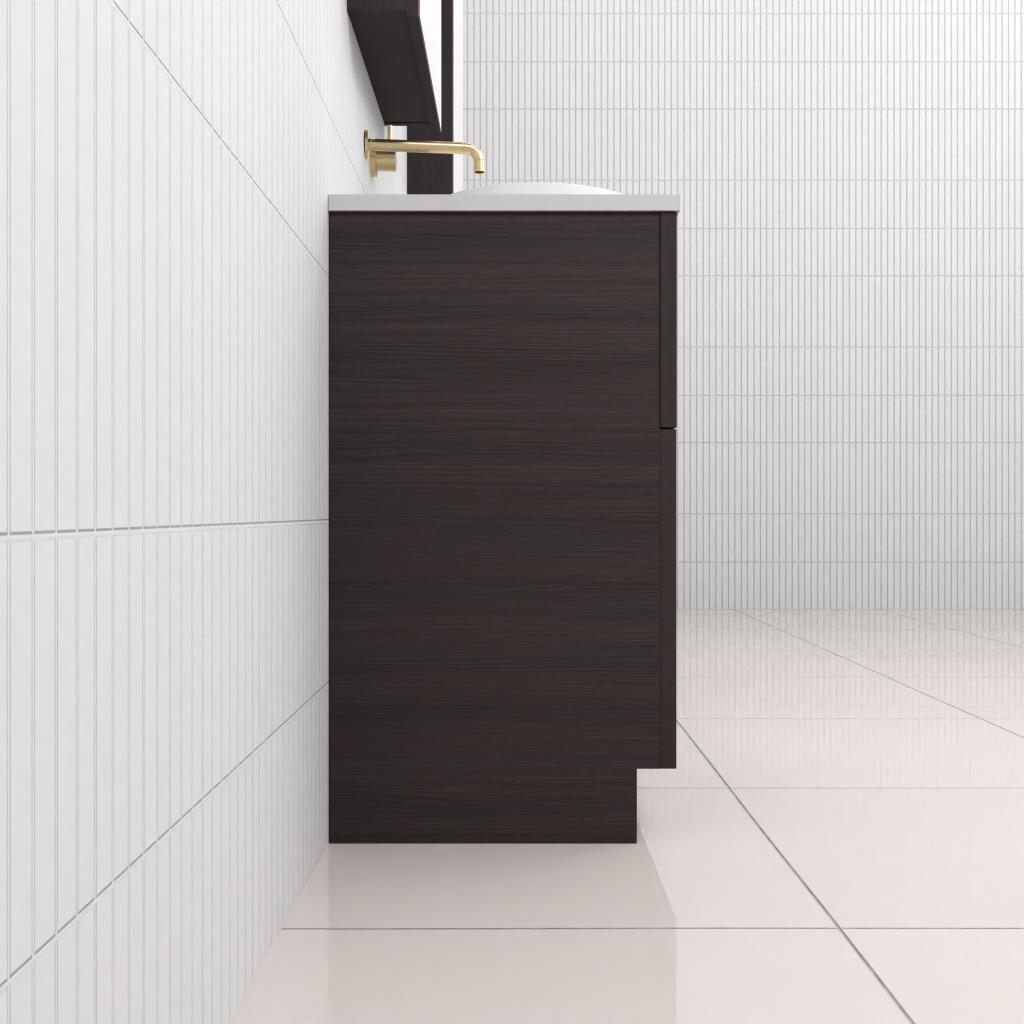 Marlee - 1800mm Espresso Oak Freestanding Vanity