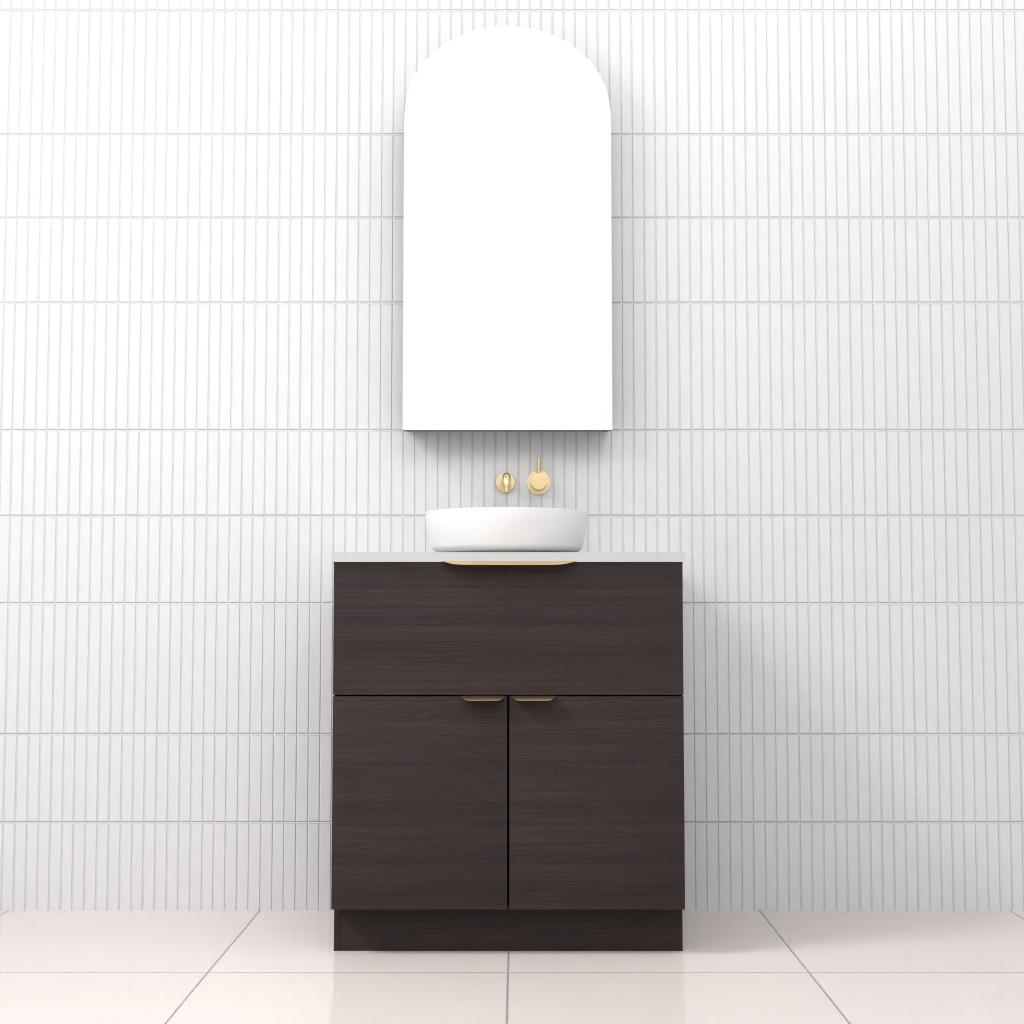 Marlee - 750mm Espresso Oak Freestanding Vanity