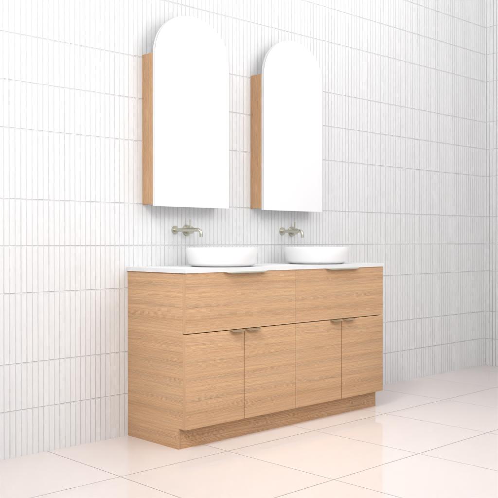 Marlee - 1500mm Nordic Oak Freestanding Vanity