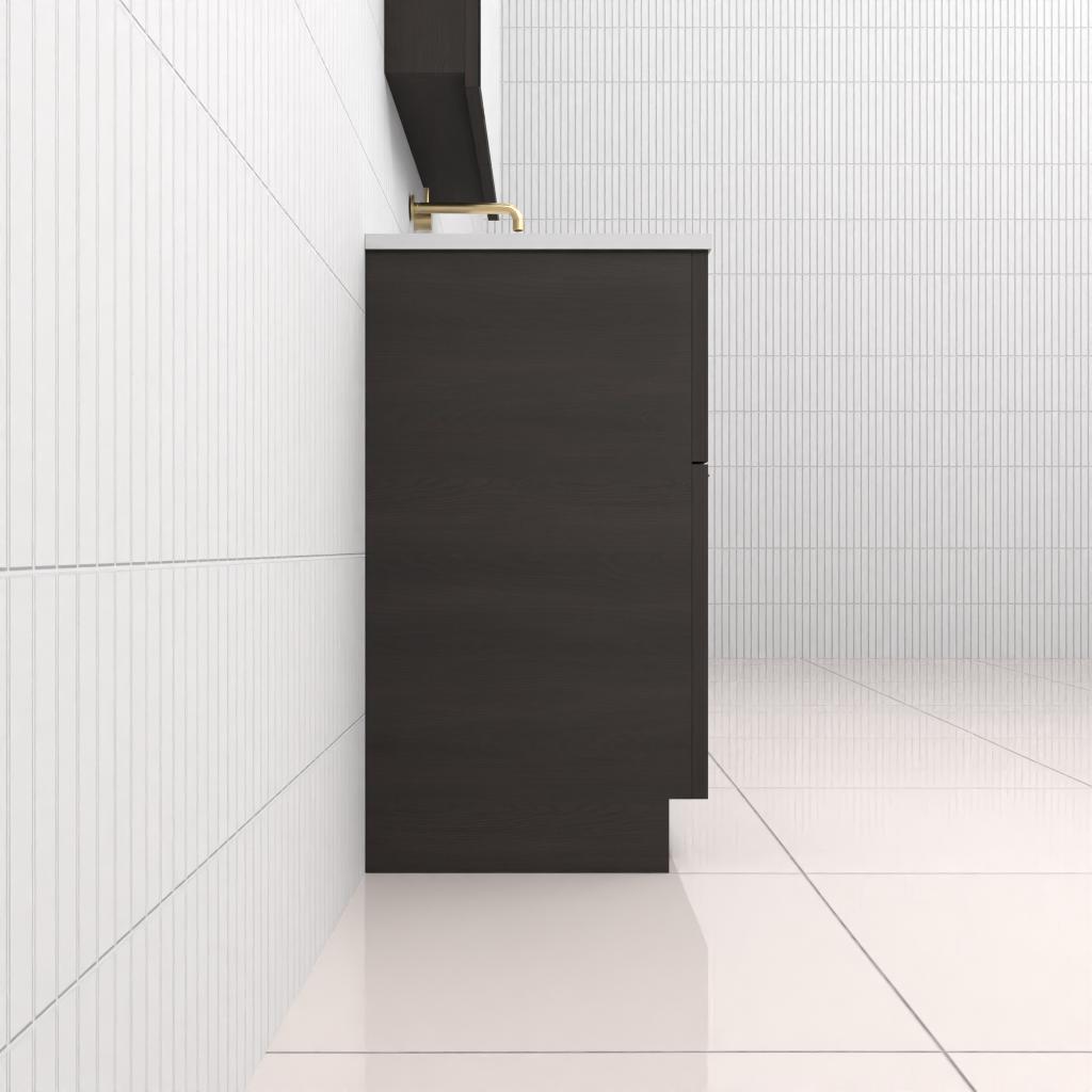 Marlee - 1200mm Smoked Onyx Freestanding Vanity