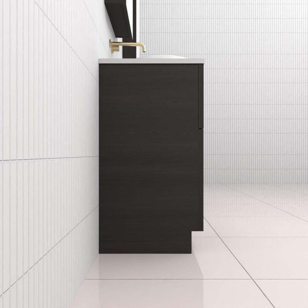 Marlee - 1800mm Smoked Onyx Freestanding Vanity