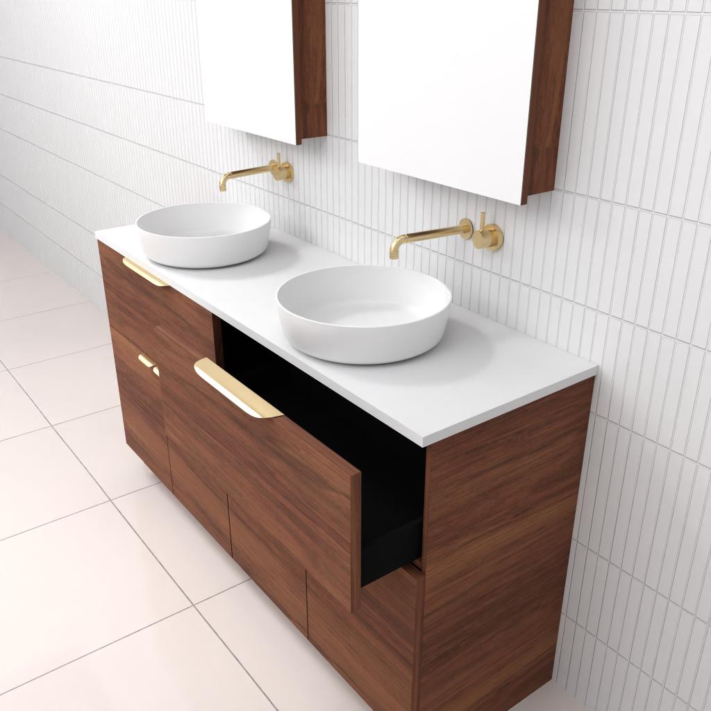 Marlee - 1500mm Tasmanian Blackwood Freestanding Vanity