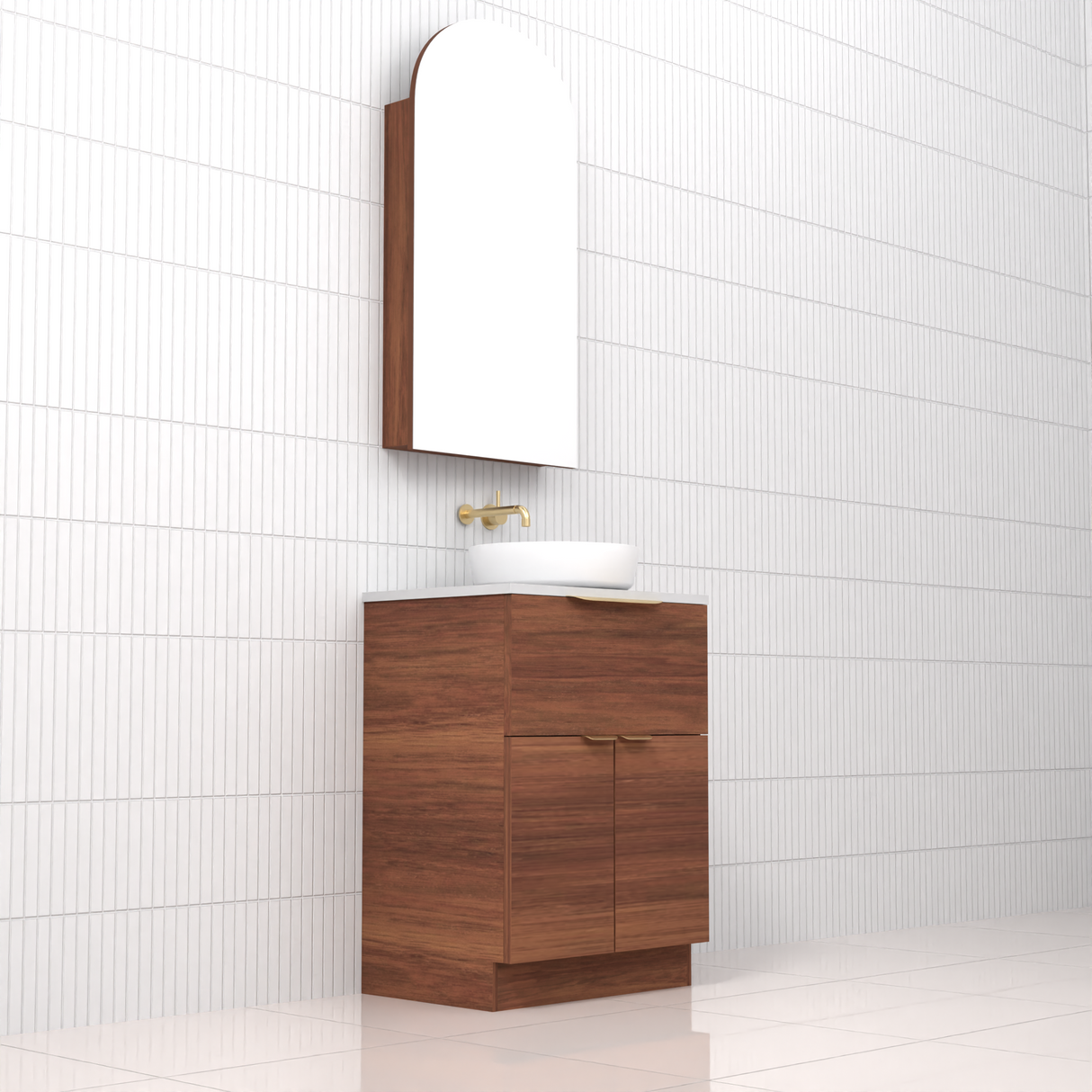 Marlee - 600mm Tasmanian Blackwood Freestanding Vanity