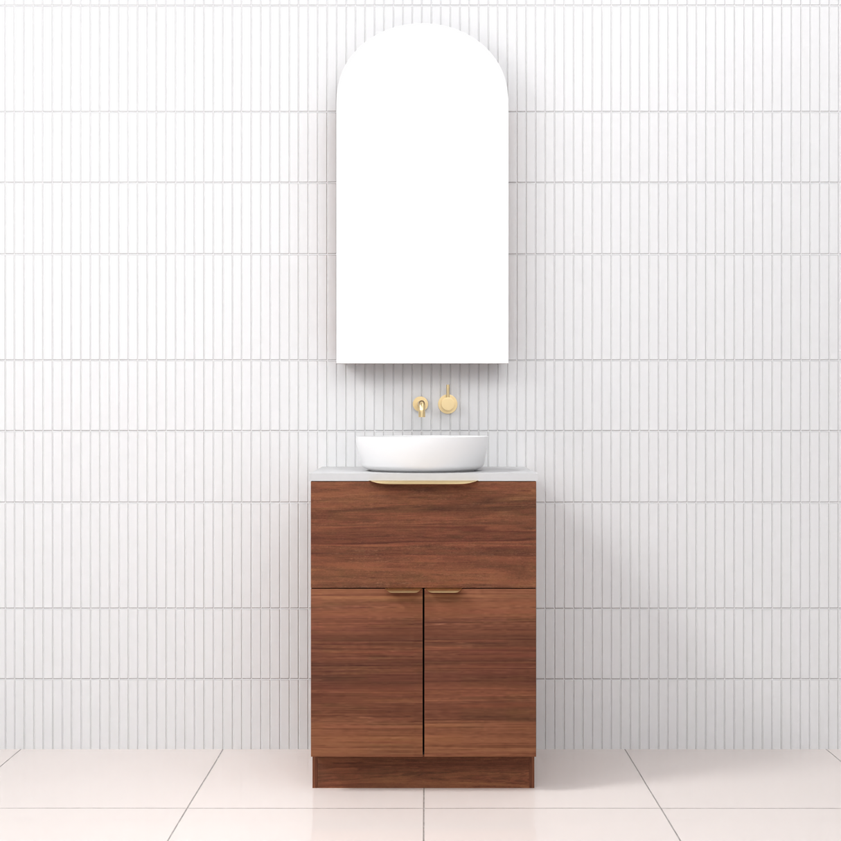 Marlee - 600mm Tasmanian Blackwood Freestanding Vanity