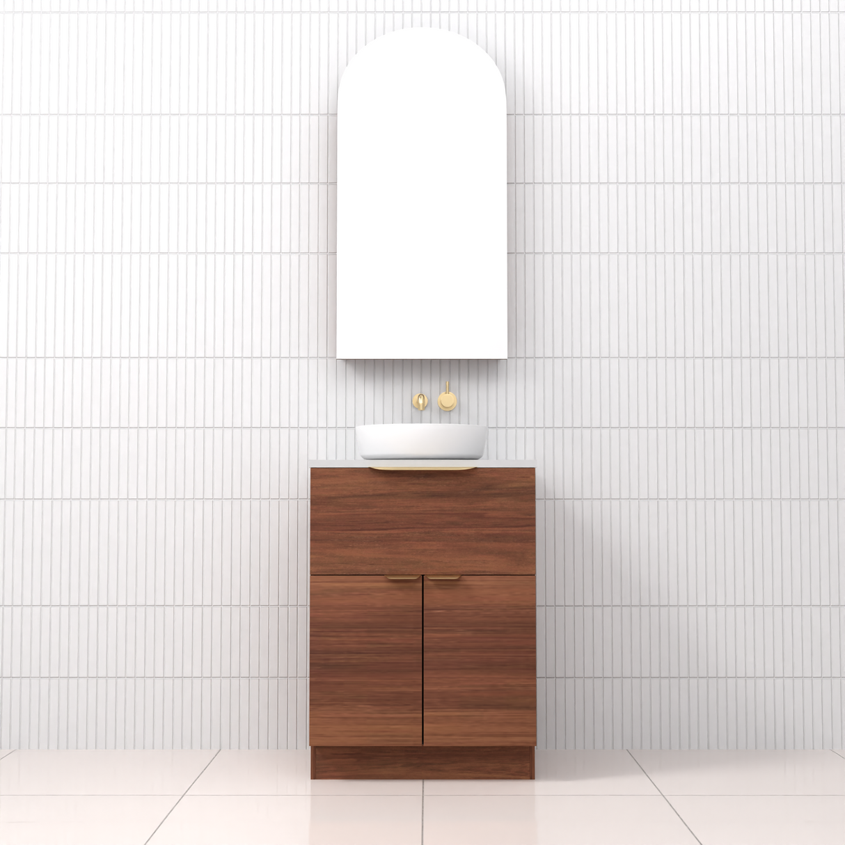 Marlee - 600mm Tasmanian Blackwood Freestanding Vanity