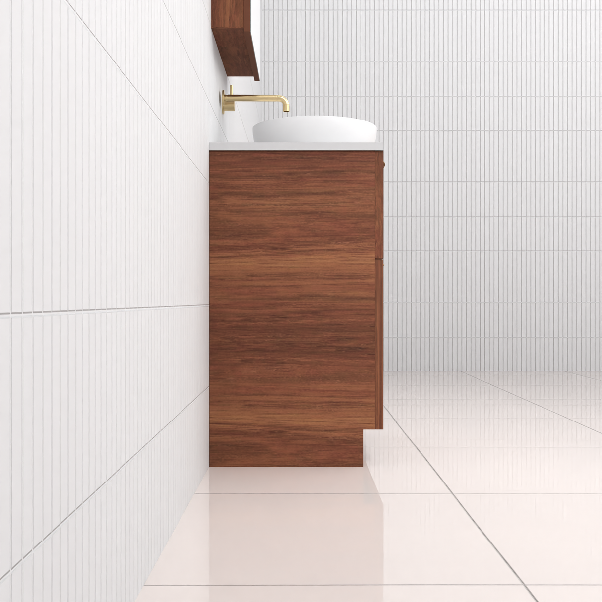 Marlee - 600mm Tasmanian Blackwood Freestanding Vanity
