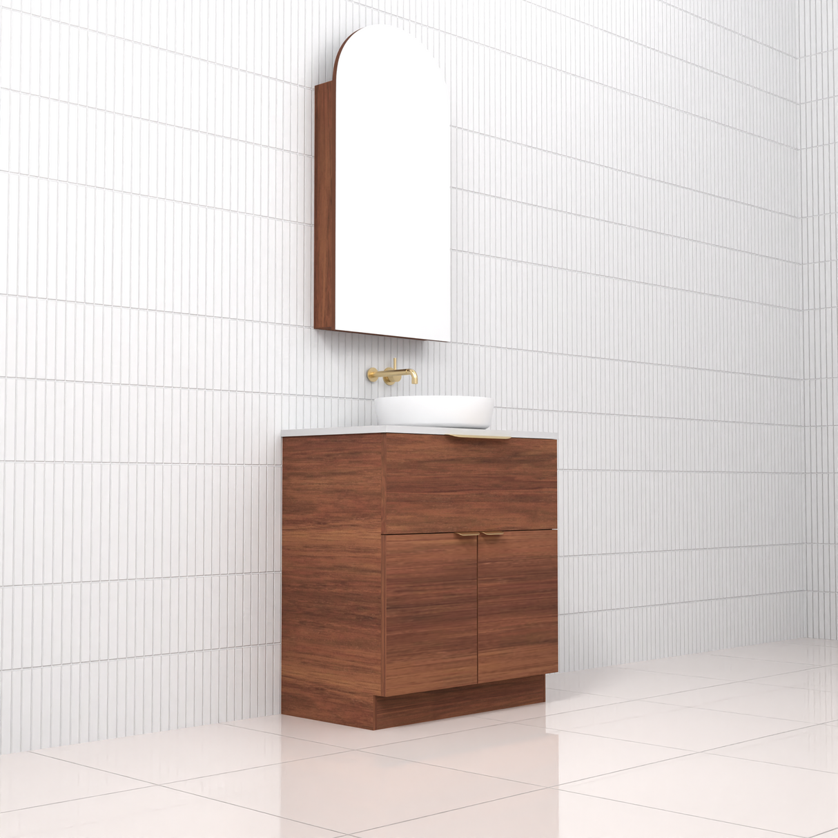 Marlee - 750mm Tasmanian Blackwood Freestanding Vanity