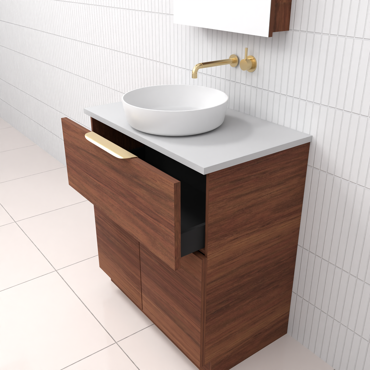 Marlee - 750mm Tasmanian Blackwood Freestanding Vanity