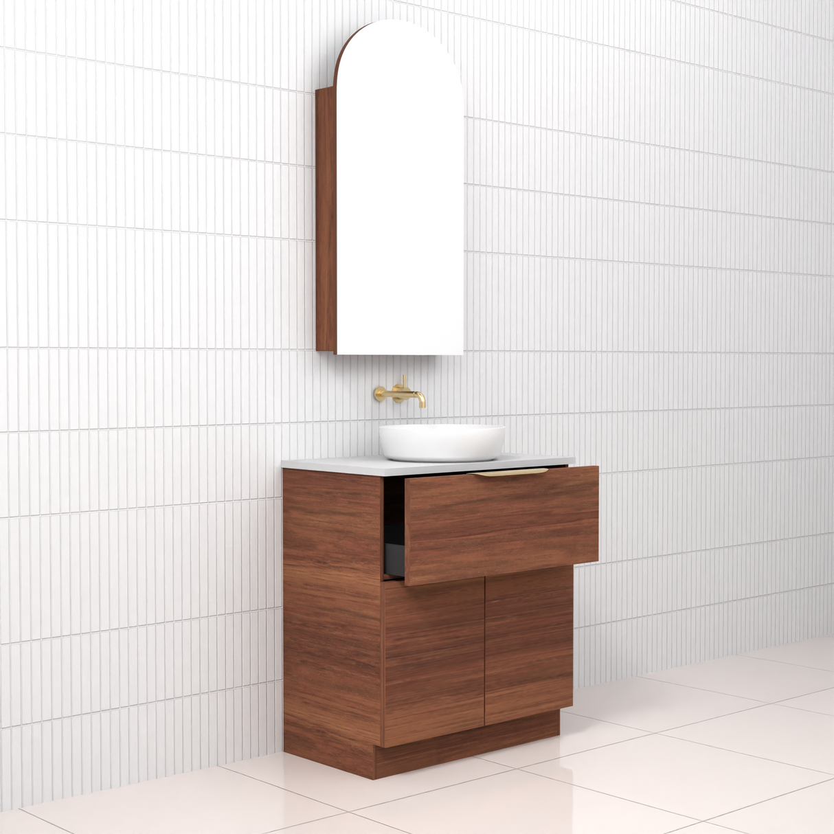 Marlee - 750mm Tasmanian Blackwood Freestanding Vanity