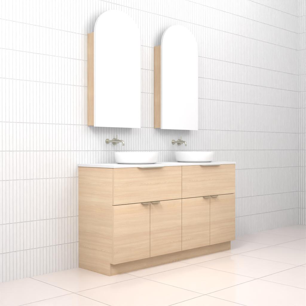 Marlee - 1500mm Vero Oak Freestanding Vanity