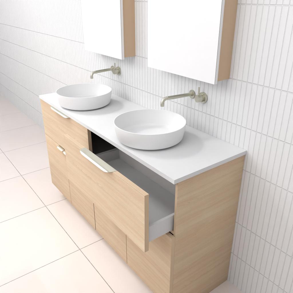 Marlee - 1500mm Vero Oak Freestanding Vanity
