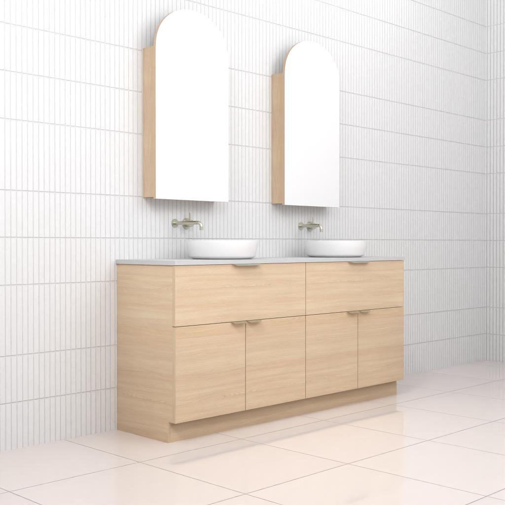 Marlee - 1800mm Vero Oak Freestanding Vanity