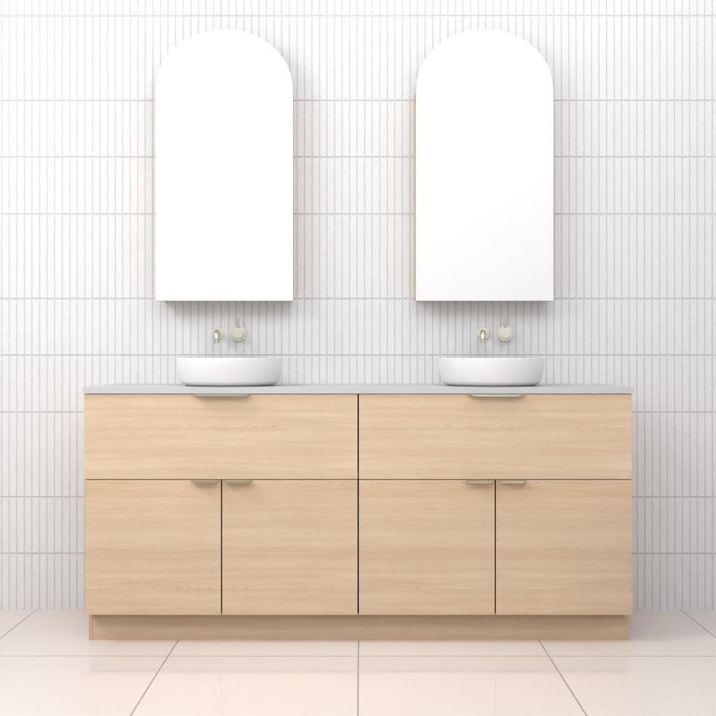 Marlee - 1800mm Vero Oak Freestanding Vanity