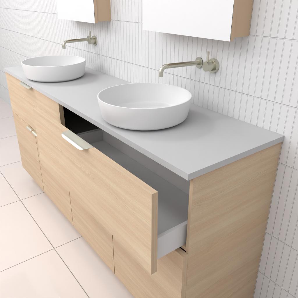 Marlee - 1800mm Vero Oak Freestanding Vanity