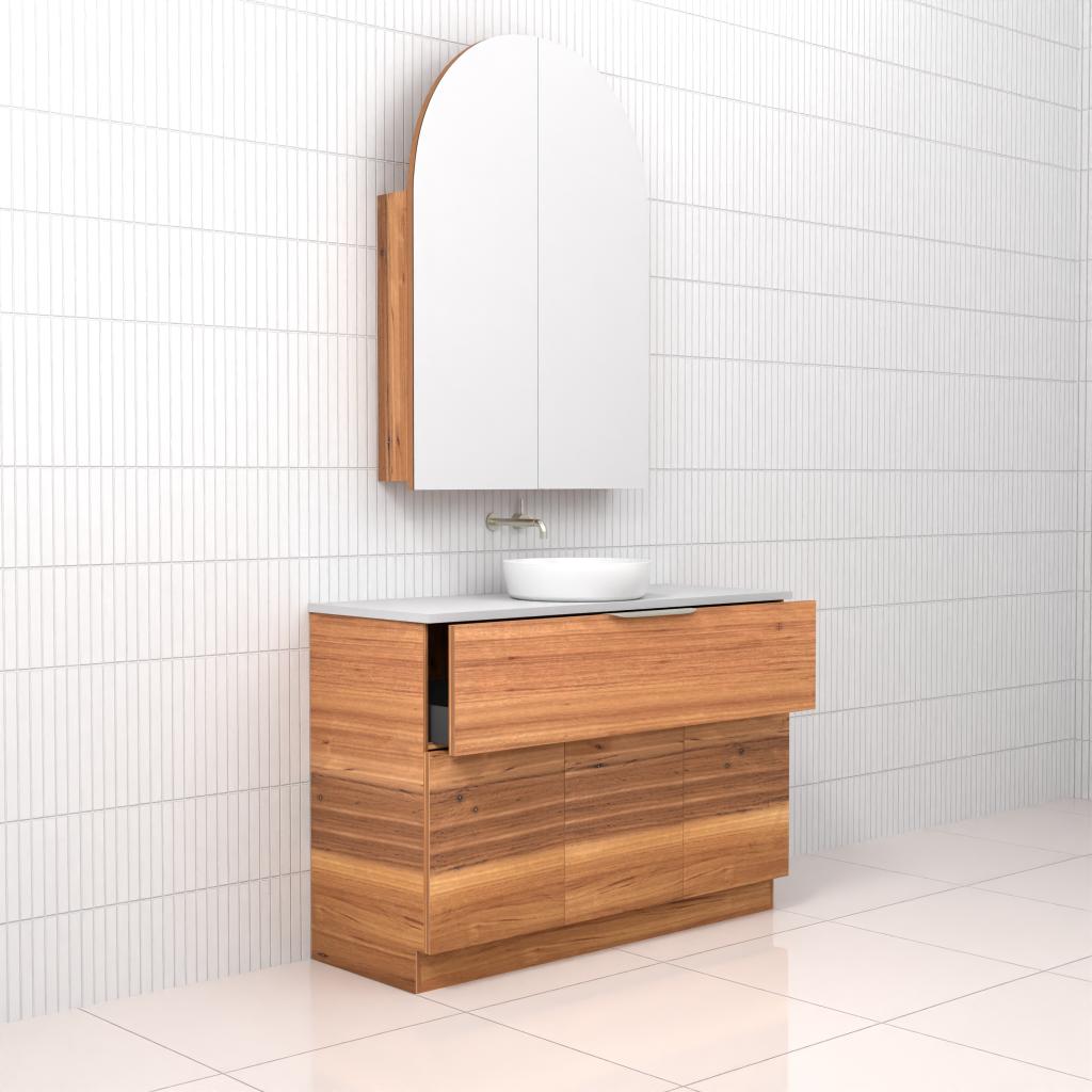 Marlee - 1200mm Blackbutt Freestanding Vanity