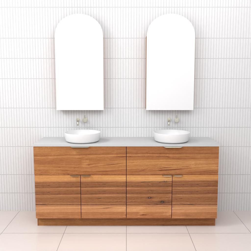 Marlee - 1800mm Blackbutt Freestanding Vanity