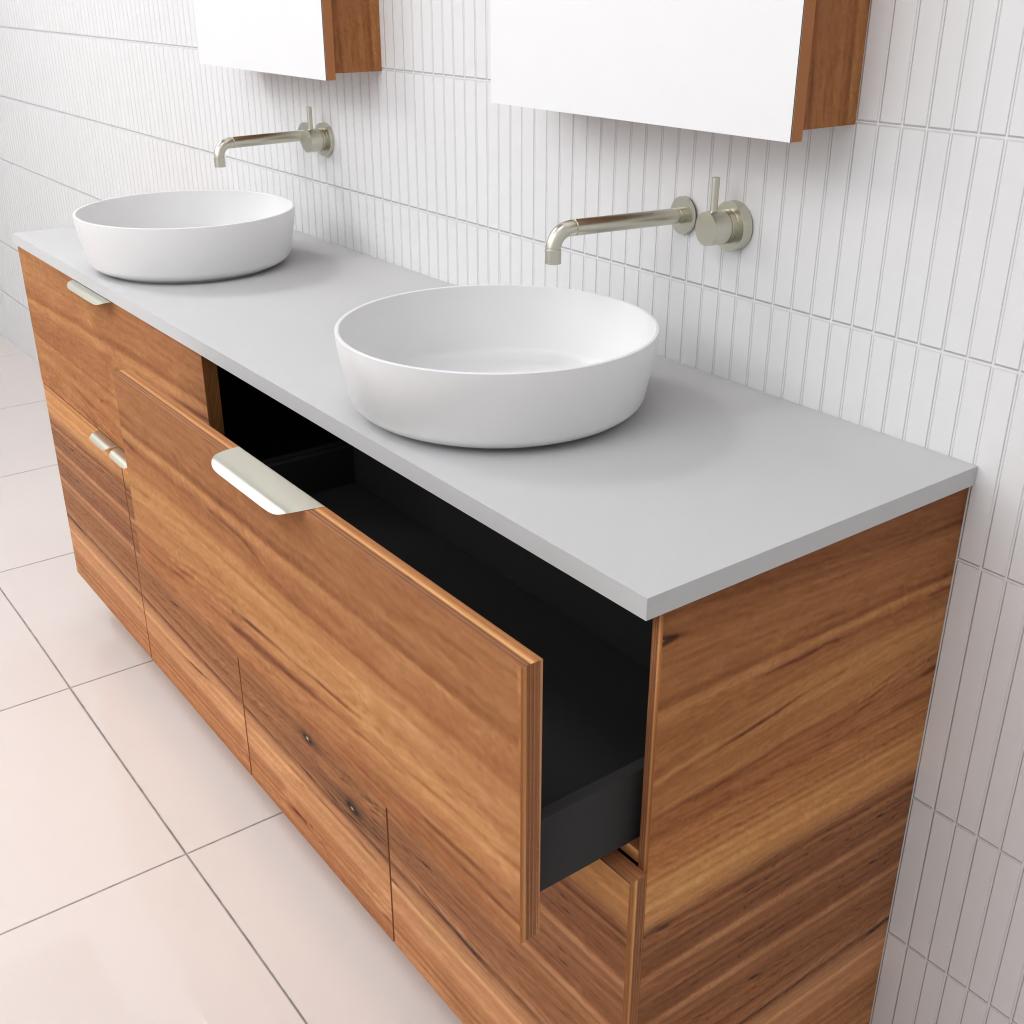 Marlee - 1800mm Blackbutt Freestanding Vanity