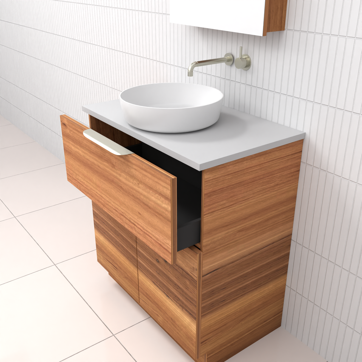 Marlee - 750mm Blackbutt Freestanding Vanity