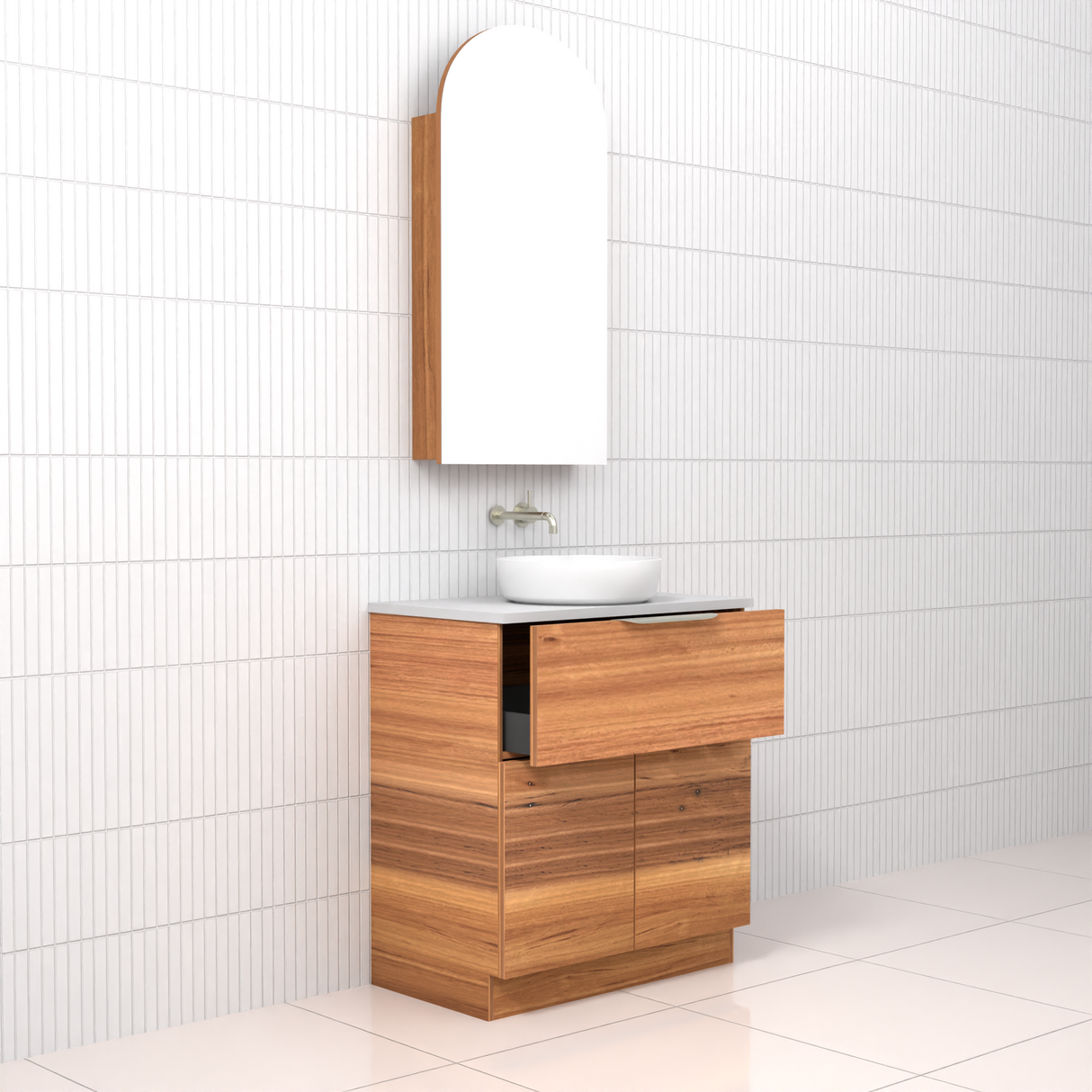 Marlee - 750mm Blackbutt Freestanding Vanity