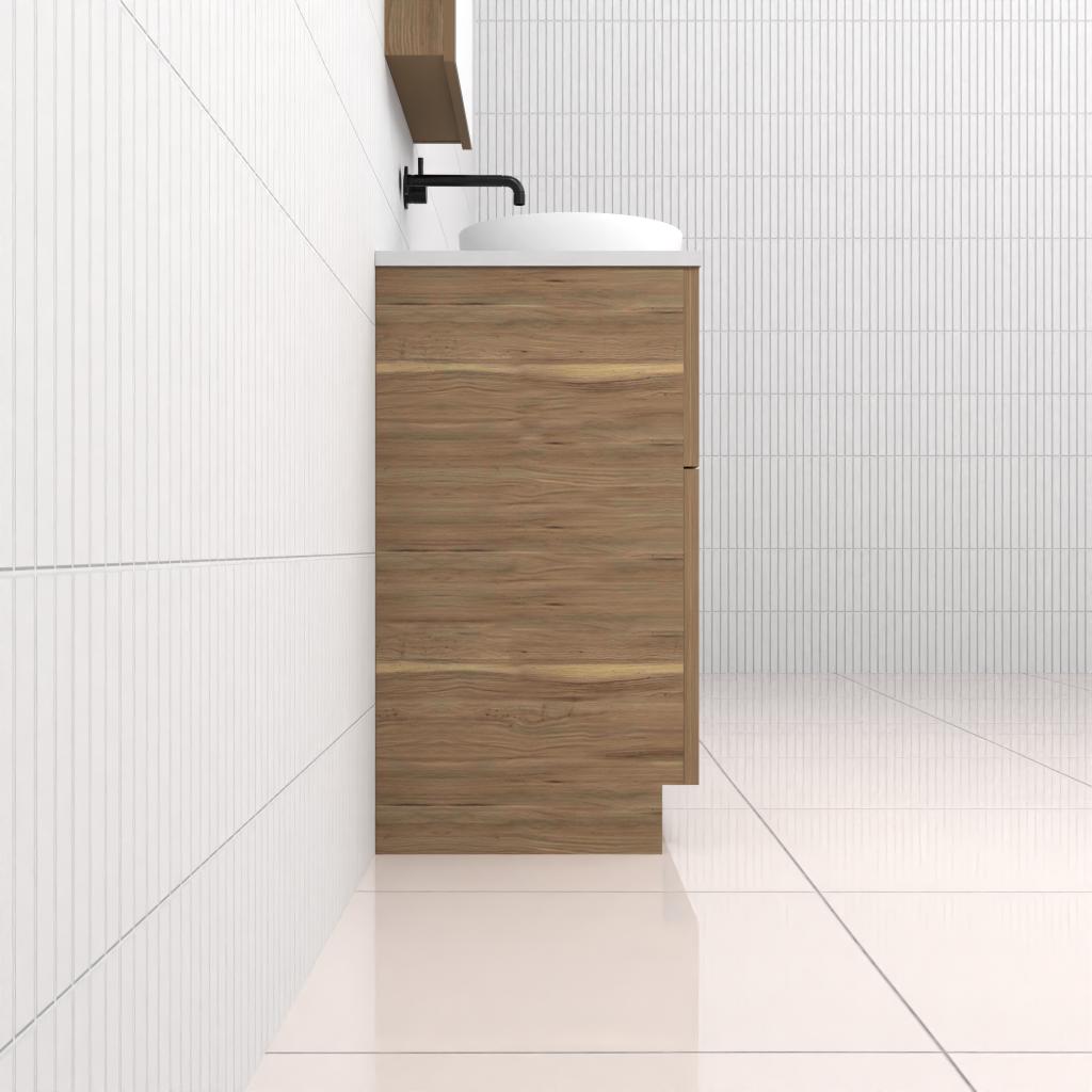 Marlee - 750mm Tuscan Oak Freestanding Vanity