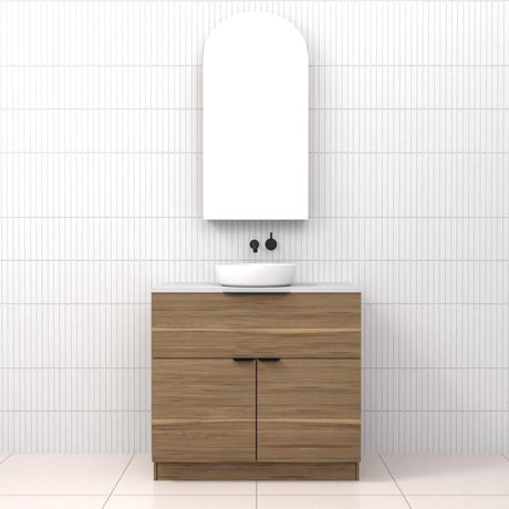 Marlee - 900mm Tuscan Oak Freestanding Vanity