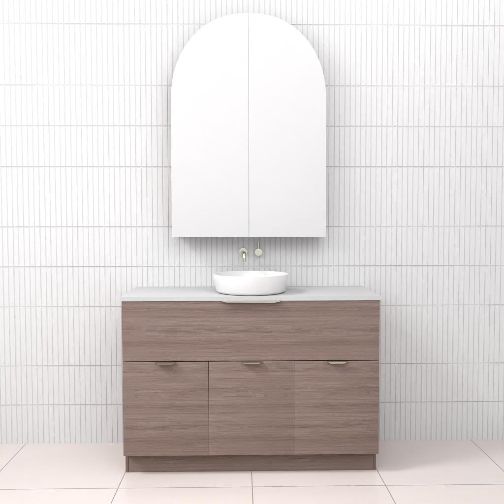 Marlee - 1200mm Urban Oak Freestanding Vanity