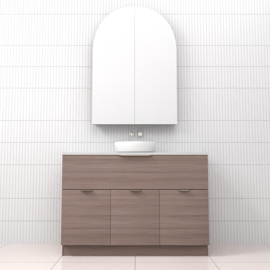 Marlee - 1200mm Urban Oak Freestanding Vanity