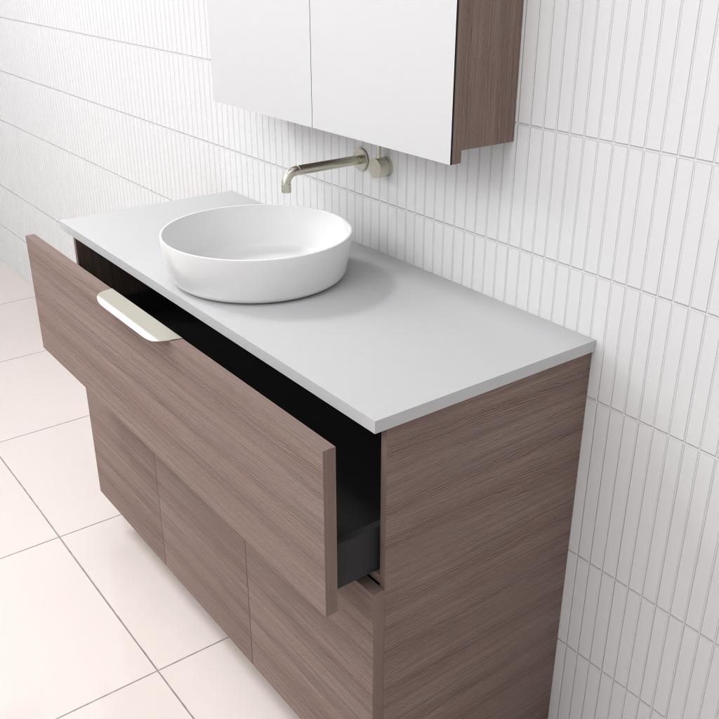 Marlee - 1200mm Urban Oak Freestanding Vanity