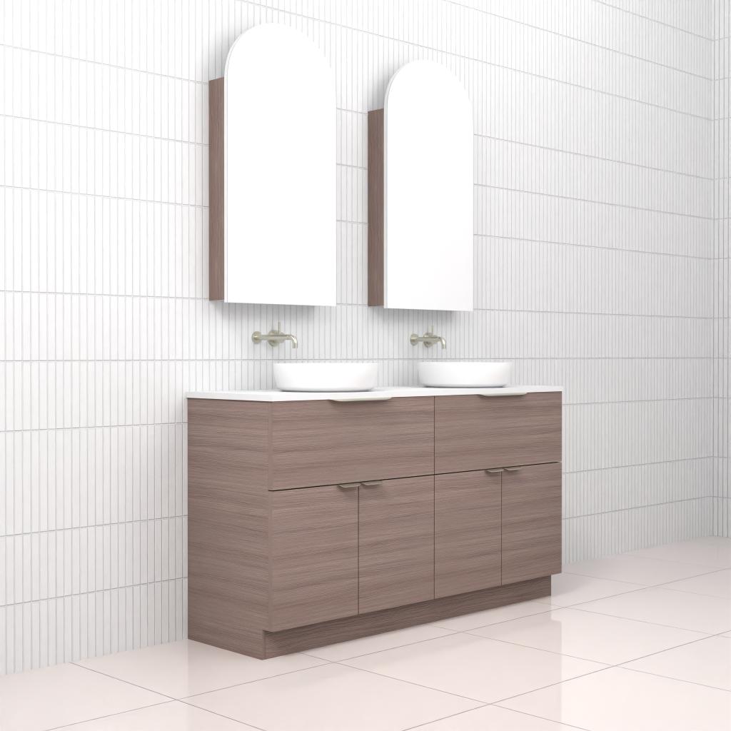 Marlee - 1500mm Urban Oak Freestanding Vanity
