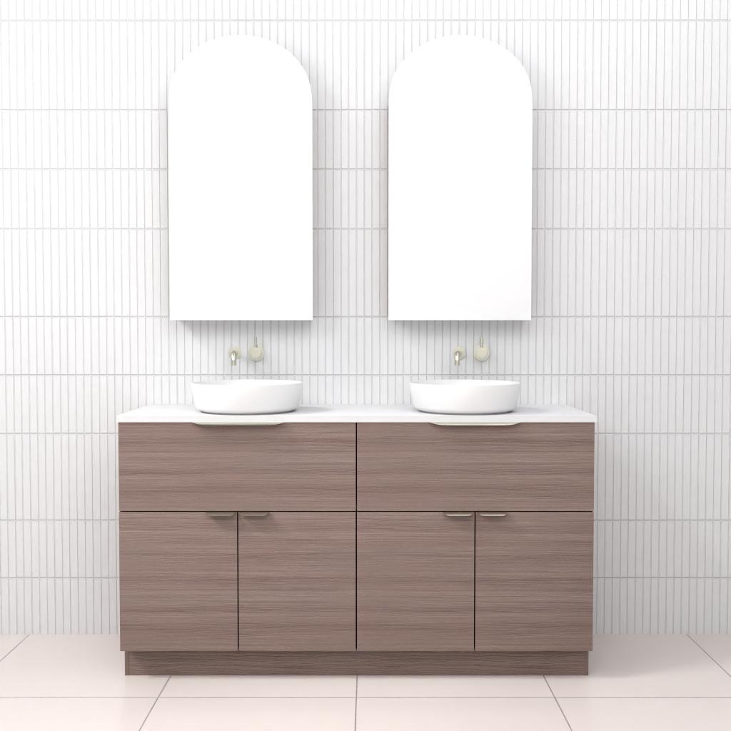 Marlee - 1500mm Urban Oak Freestanding Vanity