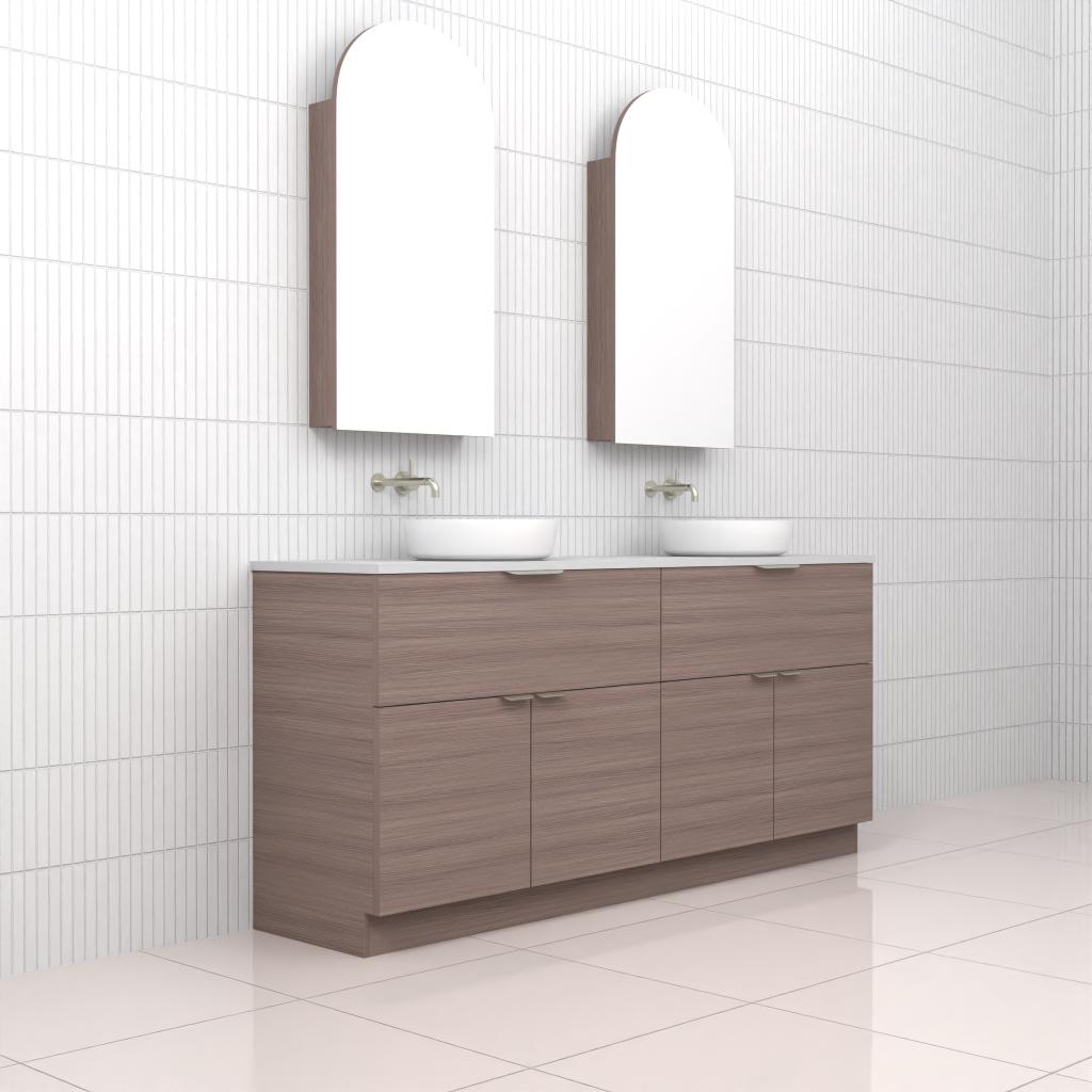 Marlee - 1800mm Urban Oak Freestanding Vanity