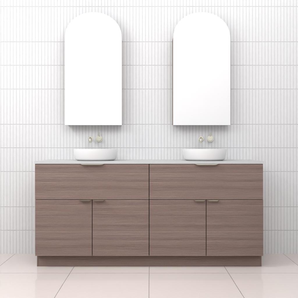 Marlee - 1800mm Urban Oak Freestanding Vanity