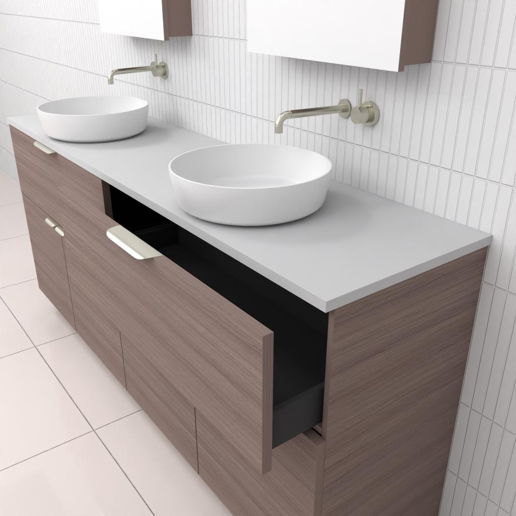 Marlee - 1800mm Urban Oak Freestanding Vanity