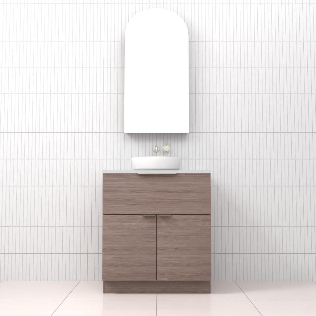 Marlee - 750mm Urban Oak Freestanding Vanity