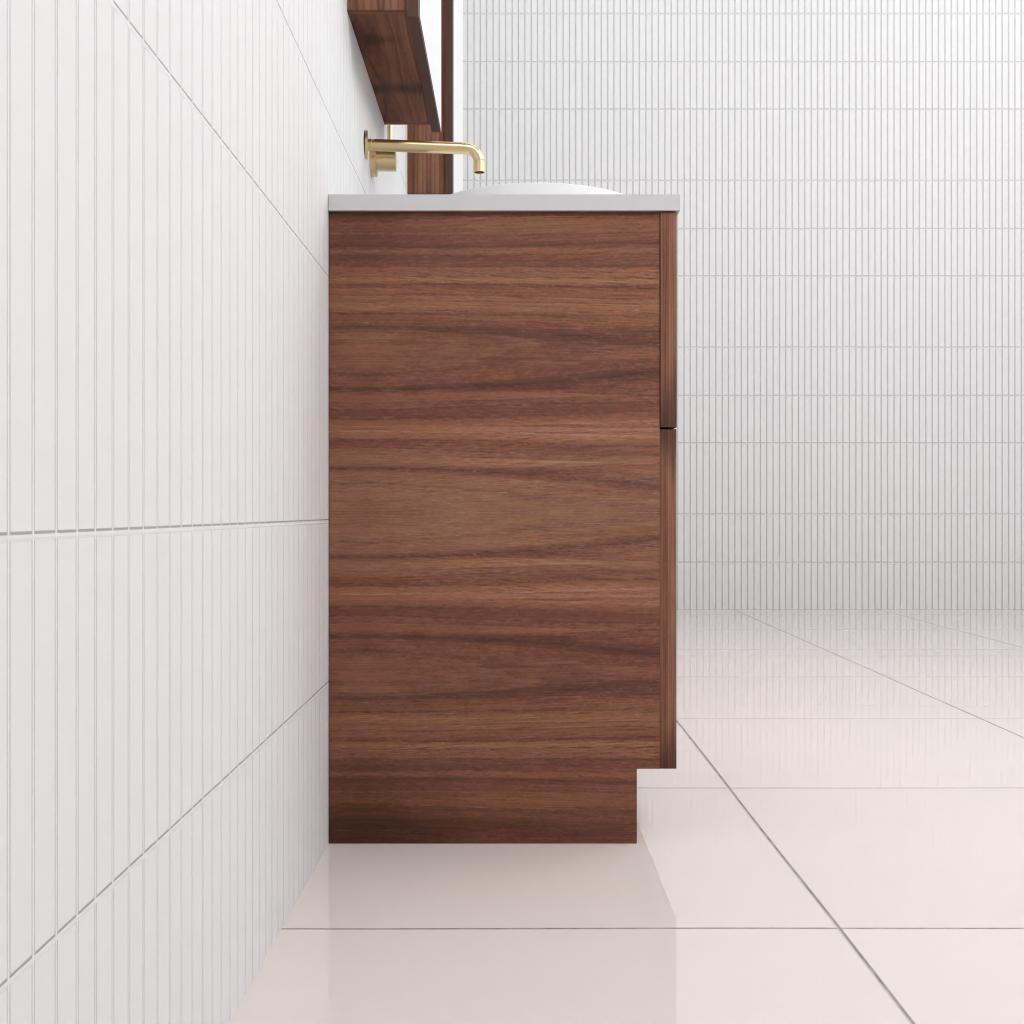 Marlee - 1800mm Walnut Freestanding Vanity