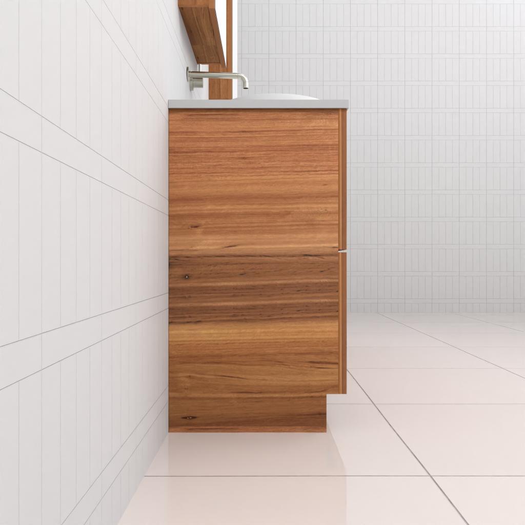 Celeste Duo - 1800mm Blackbutt Freestanding Vanity