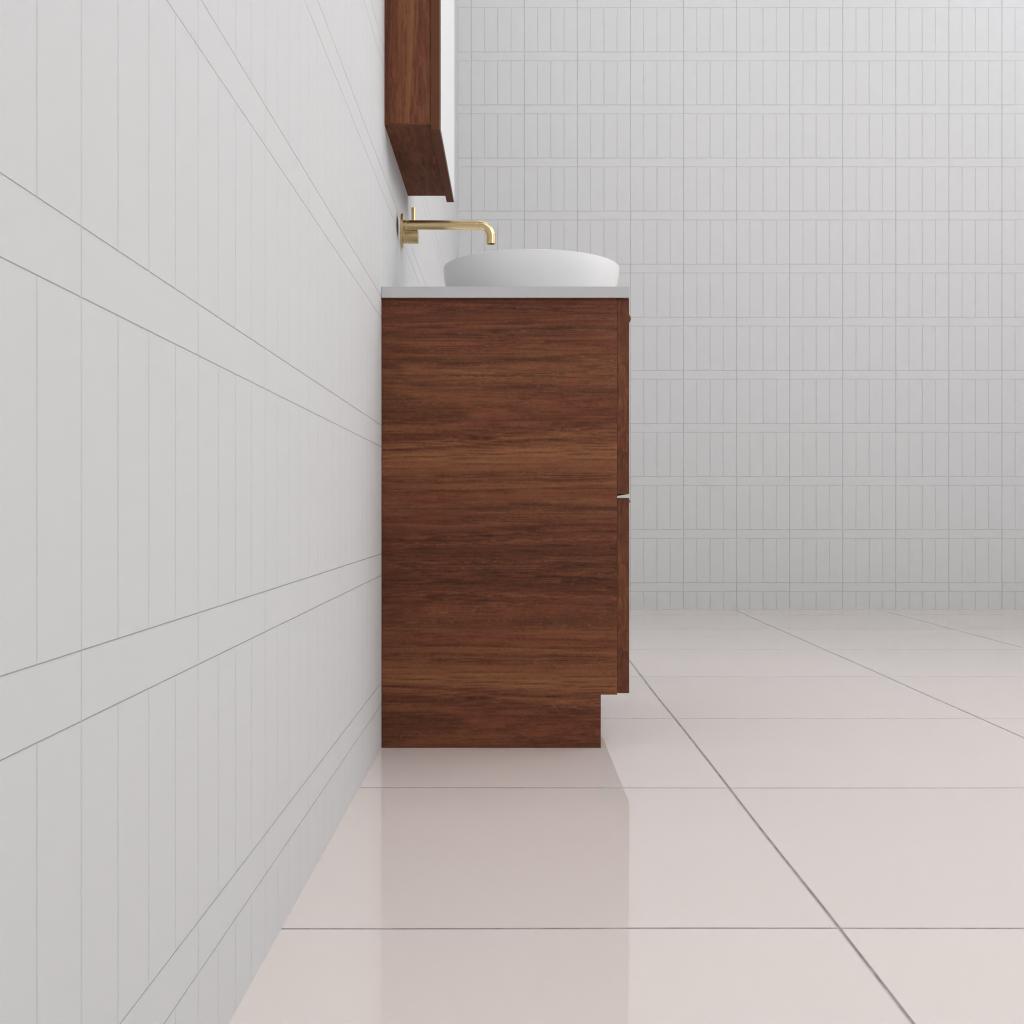 Celeste Duo - 600mm Tasmanian Blackwood Freestanding Vanity