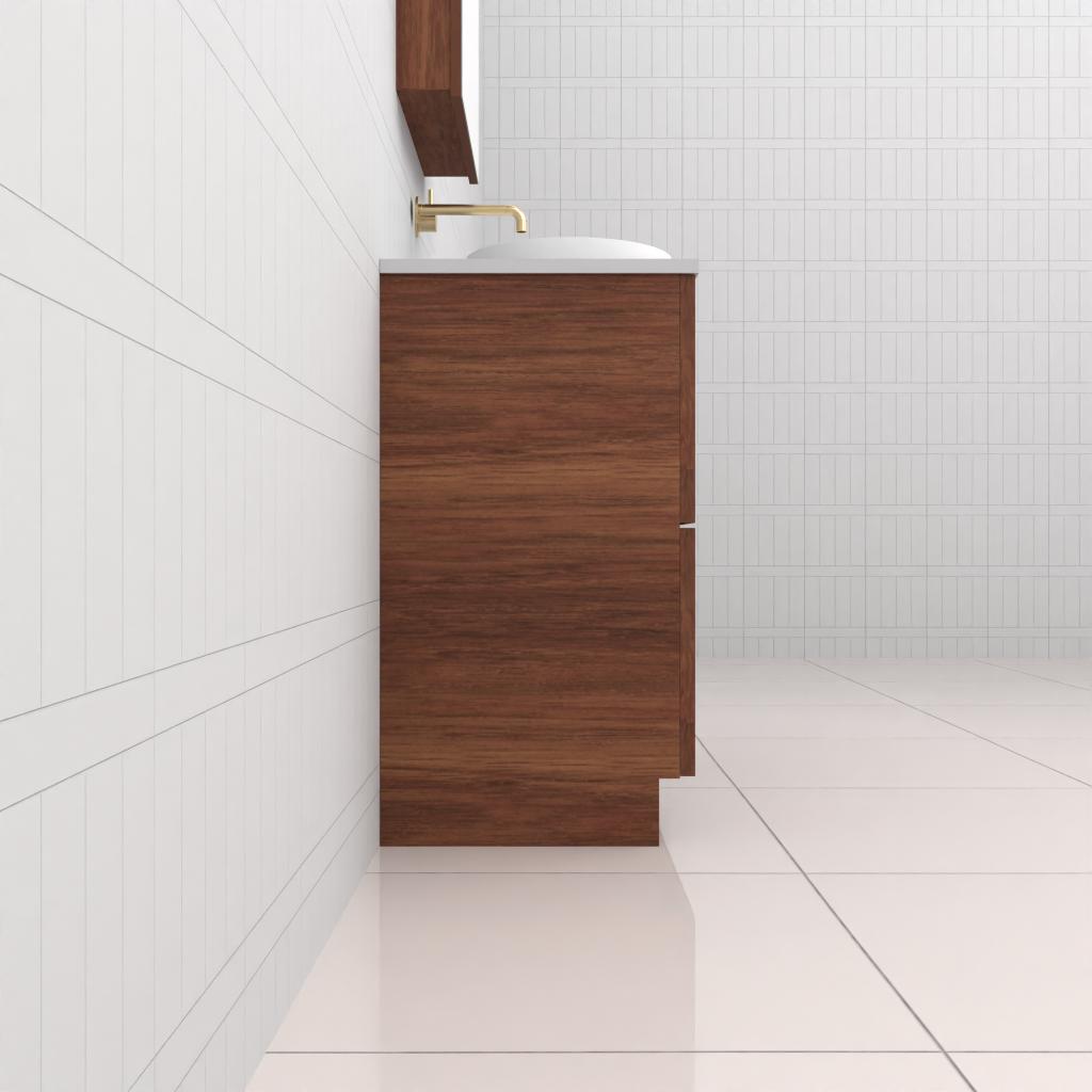 Celeste Duo - 900mm Tasmanian Blackwood Freestanding Vanity