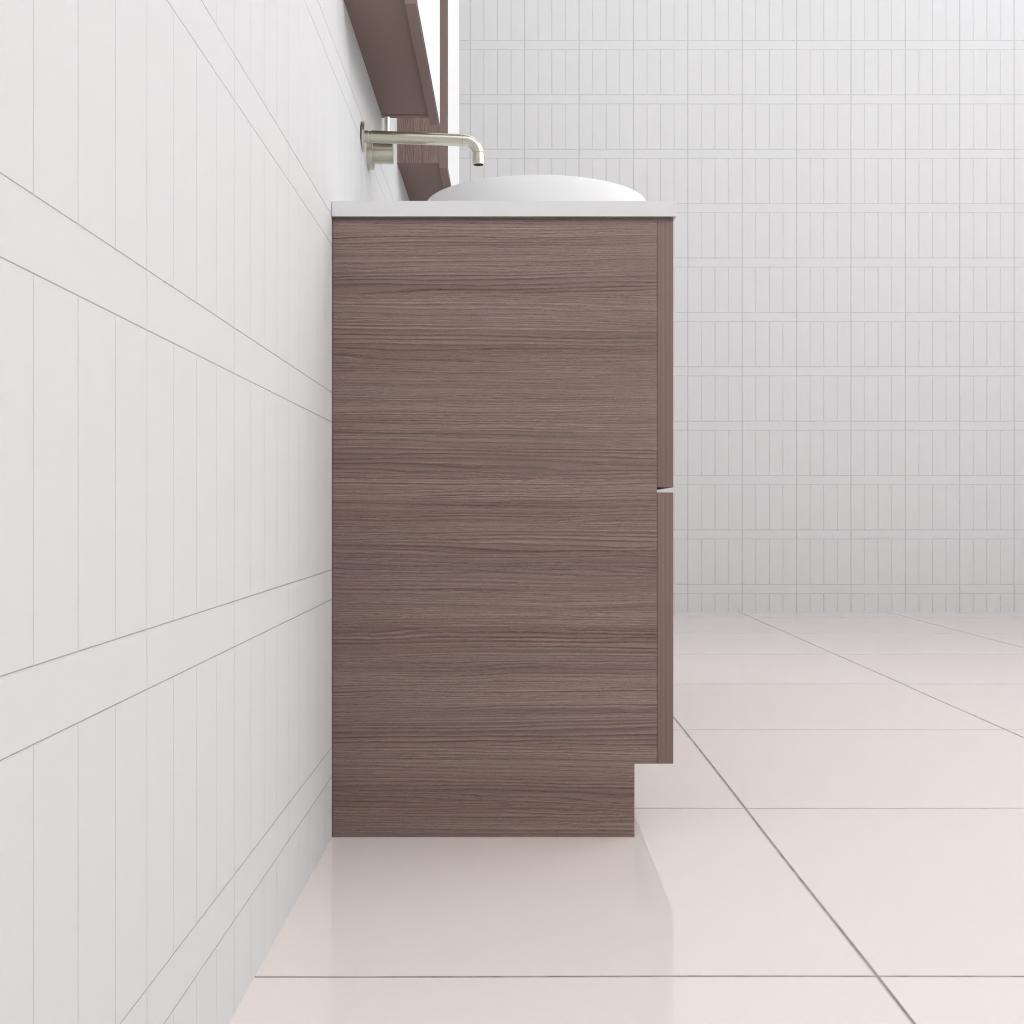 Celeste Duo - 1500mm Urban Oak Freestanding Vanity