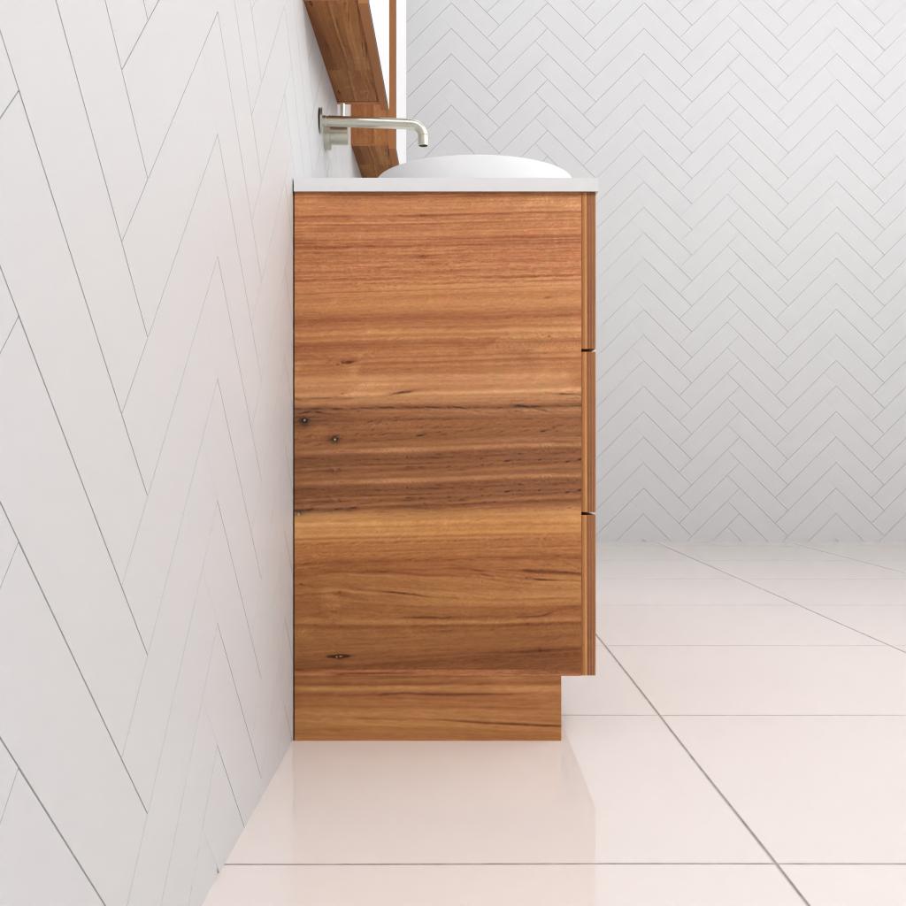 Celeste Trio - 1500mm Blackbutt Freestanding Vanity