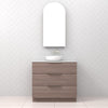 Celeste Trio - 900mm Urban Oak Freestanding Vanity