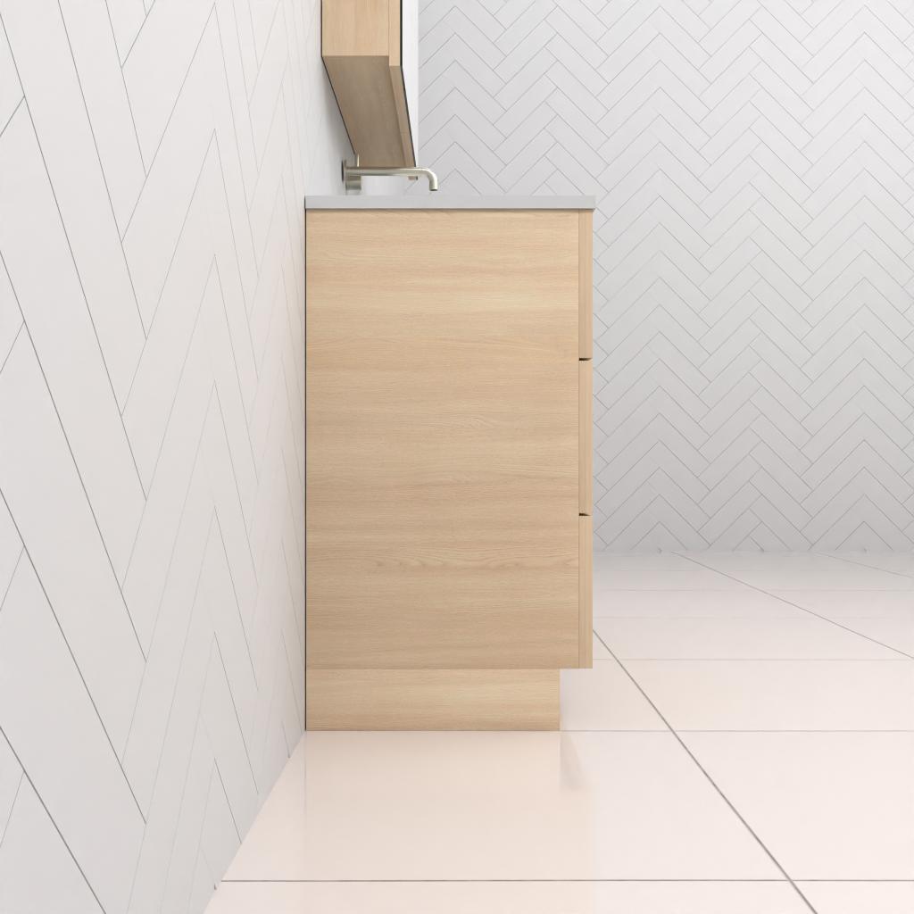 Celeste Trio - 1200mm Vero Oak Freestanding Vanity