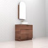 Celeste Trio - 900mm Walnut Freestanding Vanity