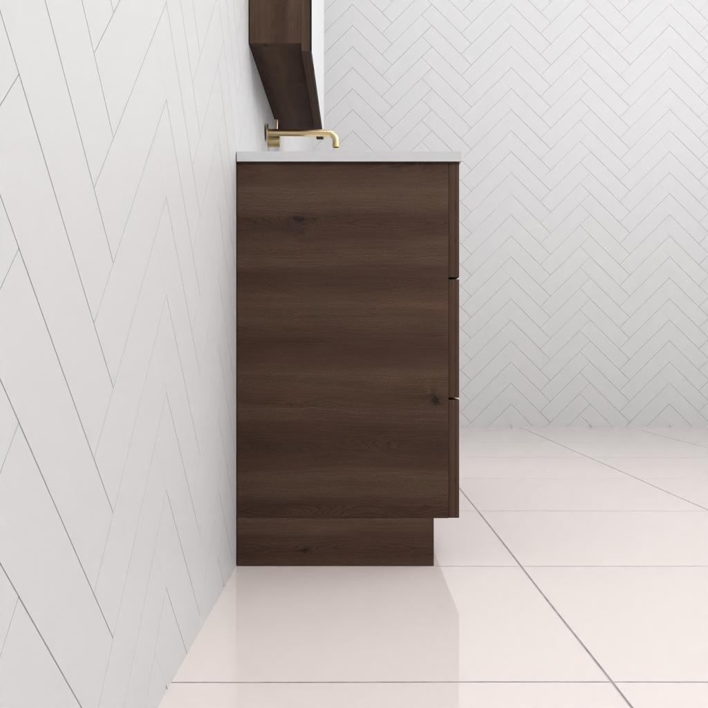 Celeste Trio - 1200mm Chestnut Freestanding Vanity