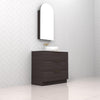 Celeste Trio - 900mm Espresso Oak Freestanding Vanity