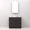 Celeste Trio - 900mm Smoked Onyx Freestanding Vanity